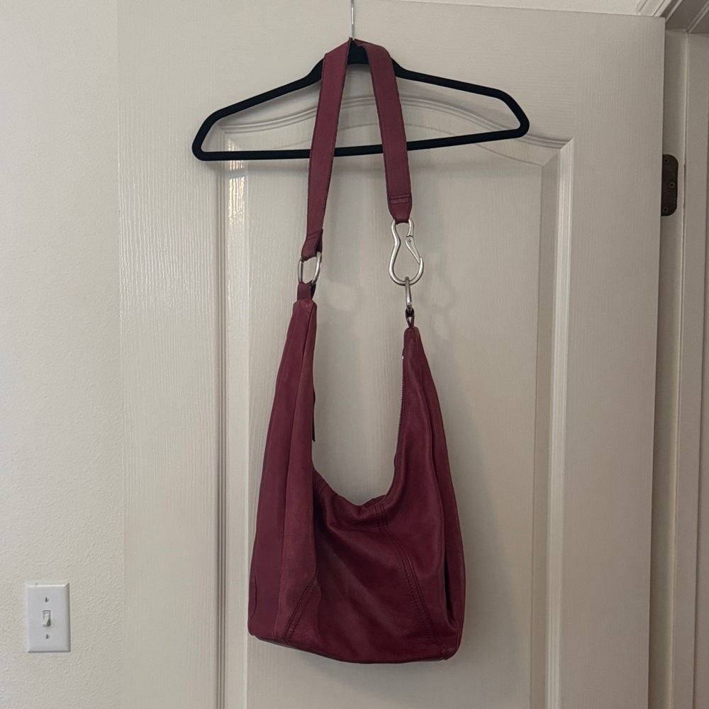 HOBO Red Leather Bag